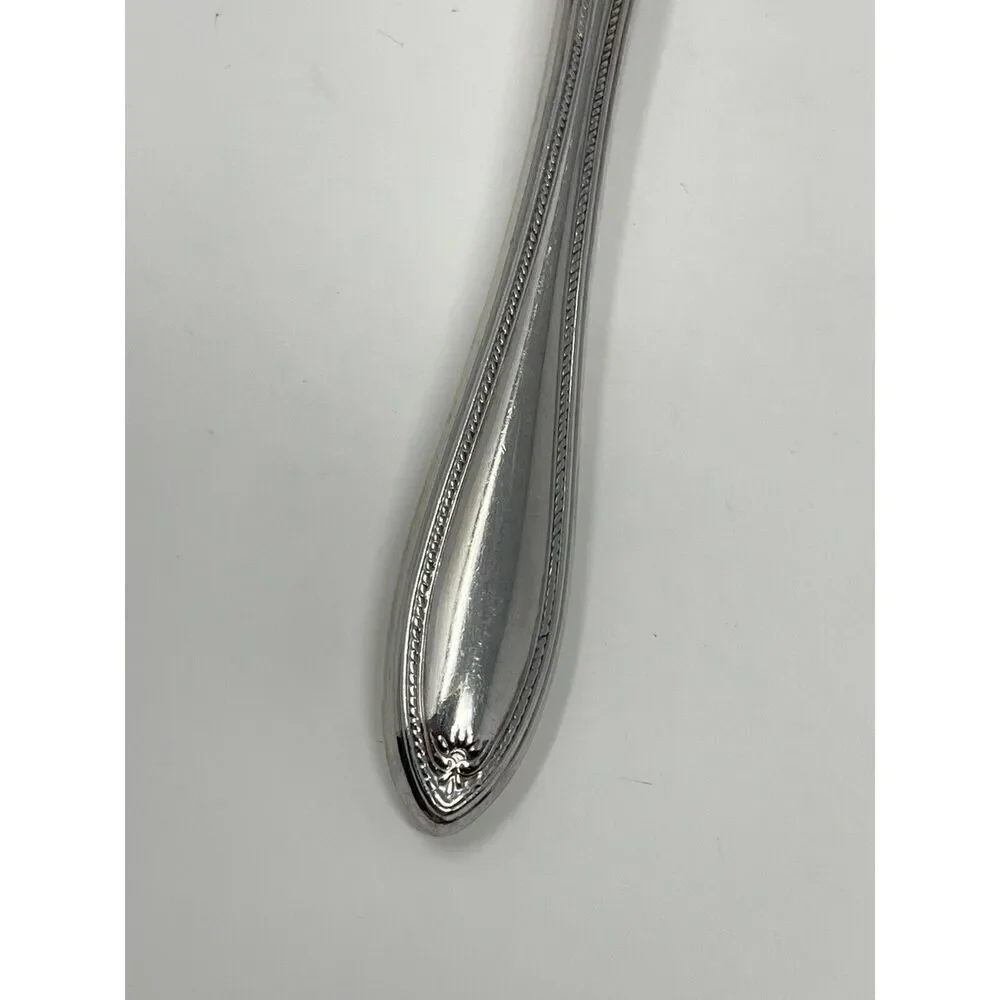 Oneida SHERATON Stainless Heirloom CUBE Glossy Place Dinner Soup Spoon 7 1/8”